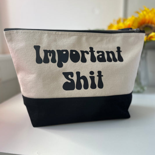 Important shit bag